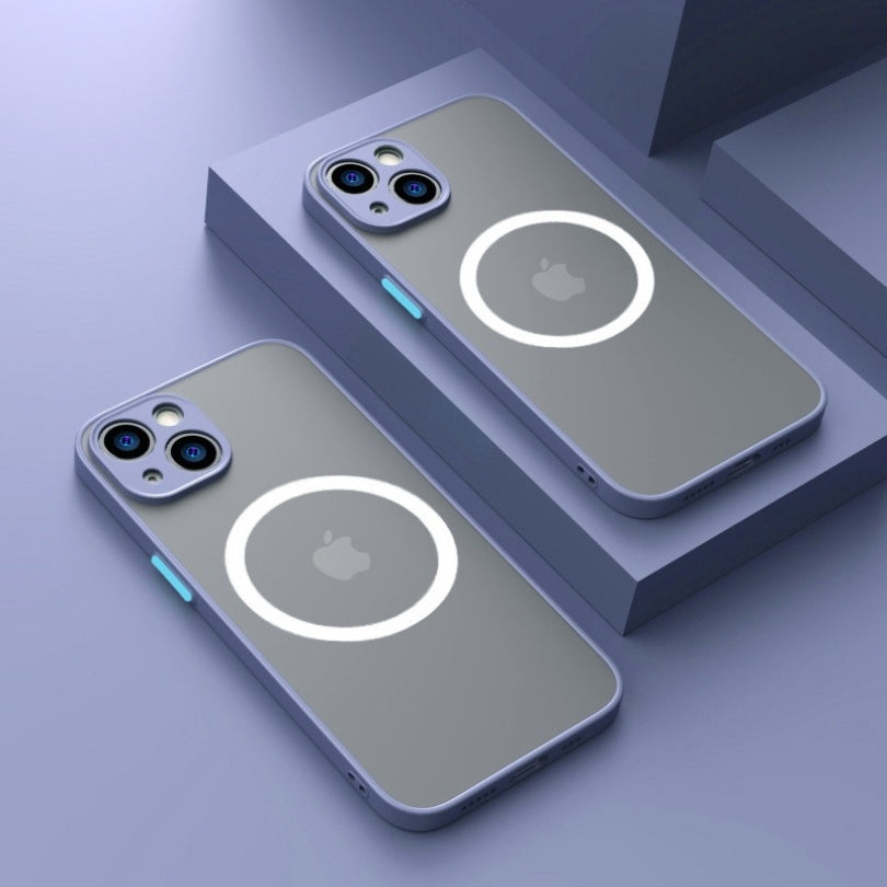 iPhone Hülle - Matt-transparent (mit Magsafe)