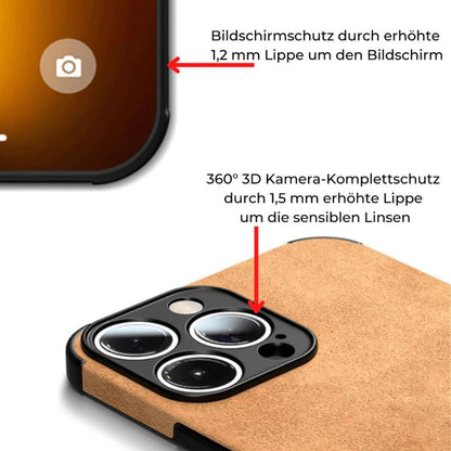 Schutzhülle für iPhone - Alcantara
