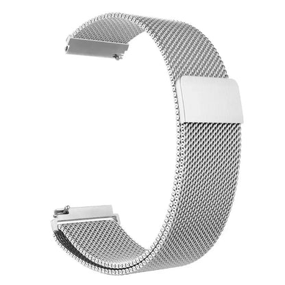 Milanaise-Uhrenarmband aus Edelstahl mit Magnetverschluss