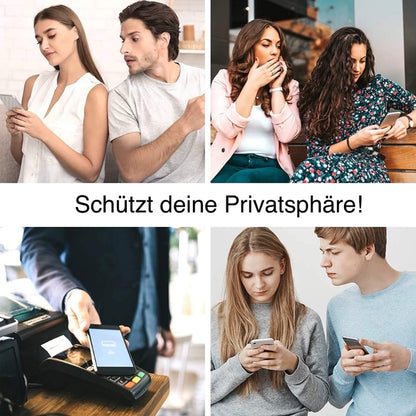 Panzerglasfolien für iPhone - Sichtschutz