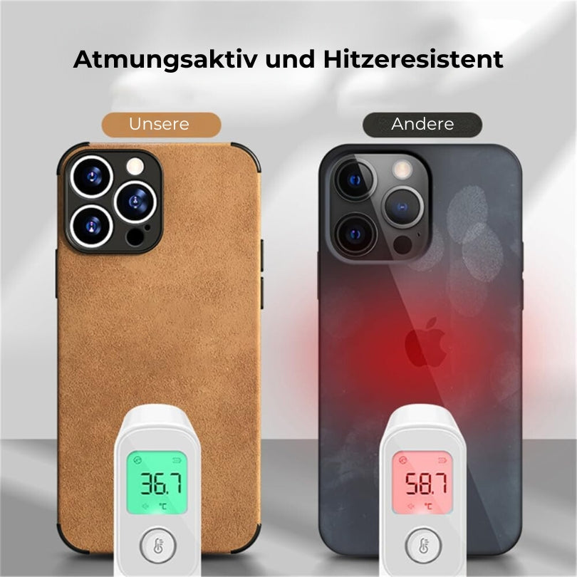 Schutzhülle für iPhone - Alcantara