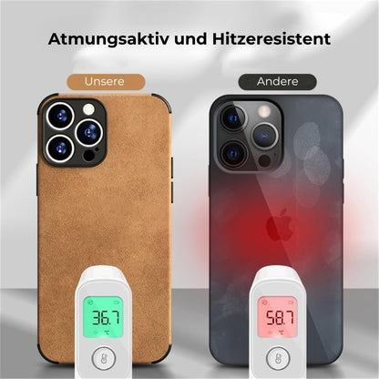 Schutzhülle für iPhone - Alcantara