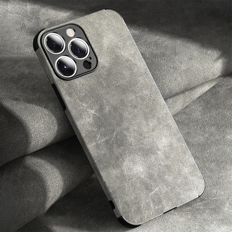 Schutzhülle für iPhone - Alcantara
