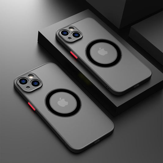 iPhone Hülle - Matt-transparent (mit Magsafe)