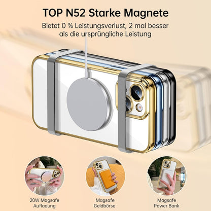 iPhone Hülle - Transparent (mit Magsafe)