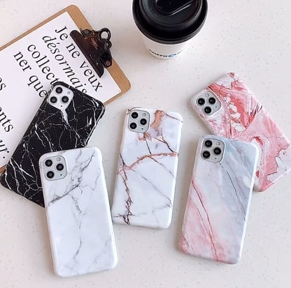 Schutzhülle für iPhone - Marmor