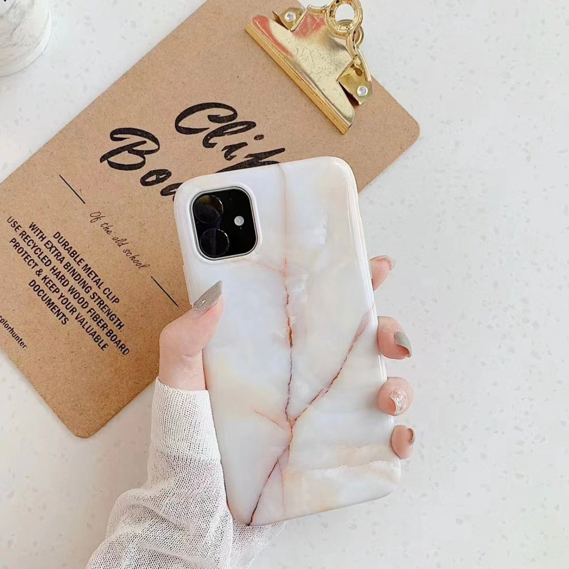 Schutzhülle für iPhone - Marmor