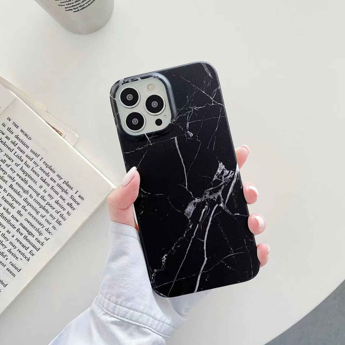 Schutzhülle für iPhone - Marmor